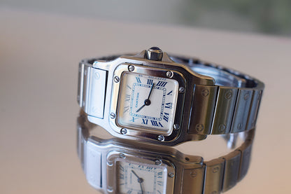 Cartier Santos Galbée Lady, con caja