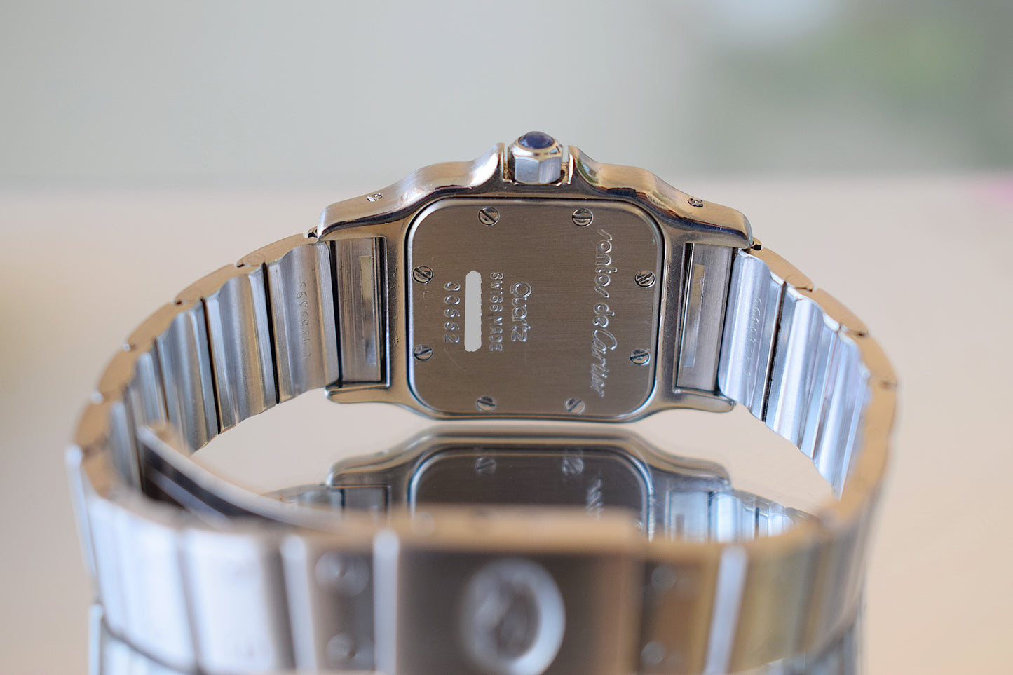 Cartier Santos Galbée Lady, con caja