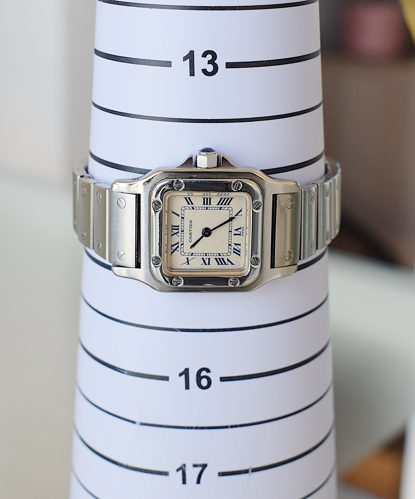 Cartier Santos Galbée Lady, con caja