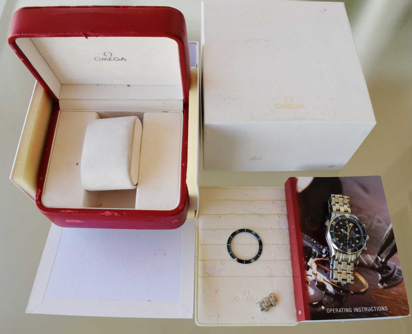 Omega Seamaster Chronograph Professional 300, con caja