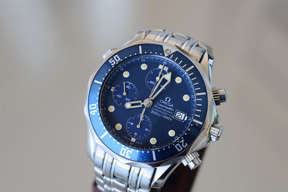 Omega Seamaster Chronograph Professional 300, con caja