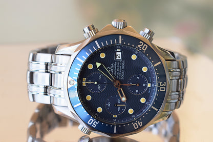 Omega Seamaster Chronograph Professional 300, con caja