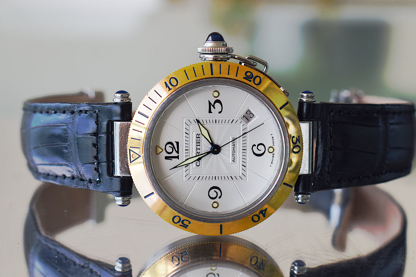 Cartier Pasha Oversize, con caja