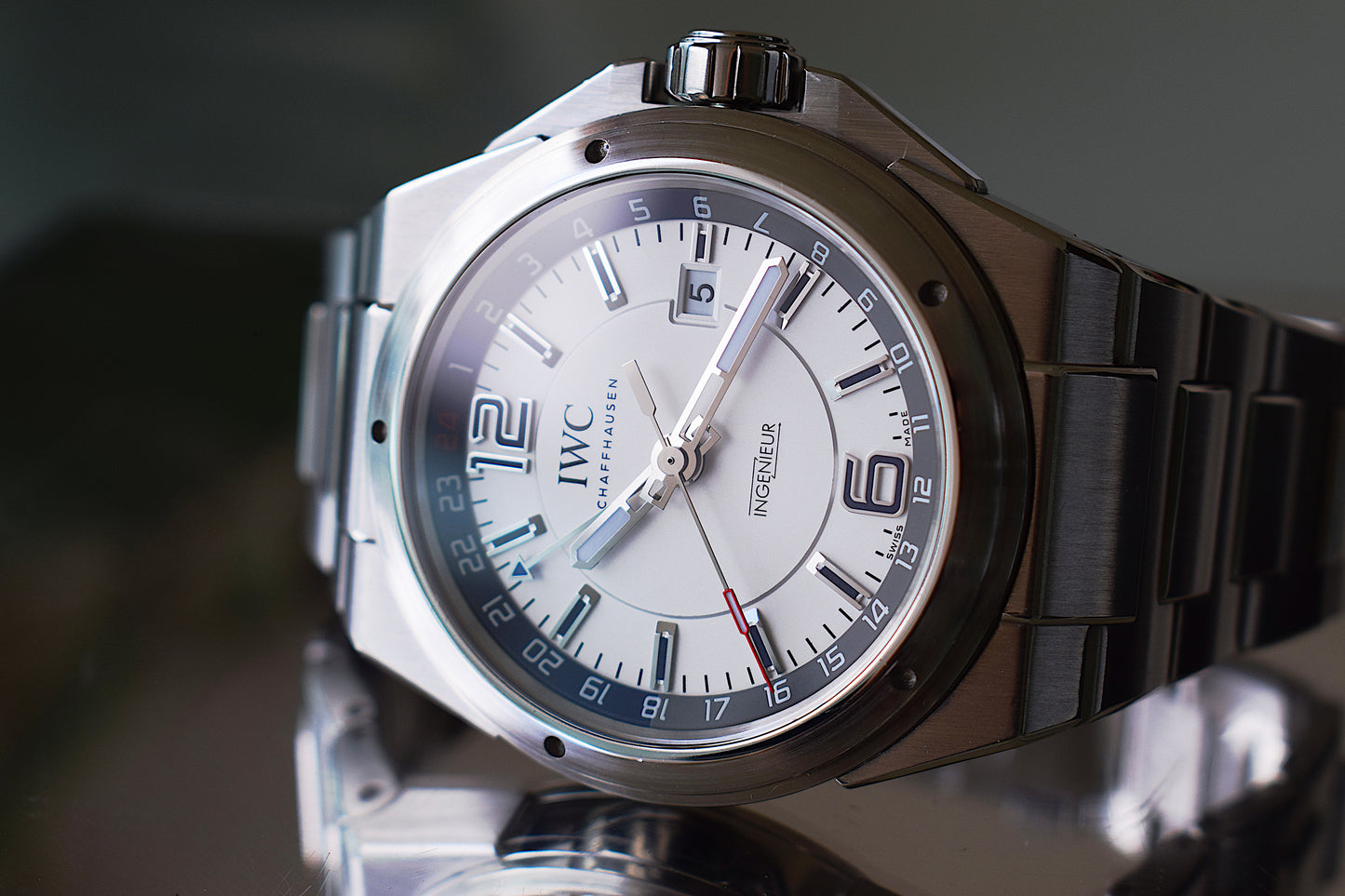IWC Ingenieur Dual Time, full set