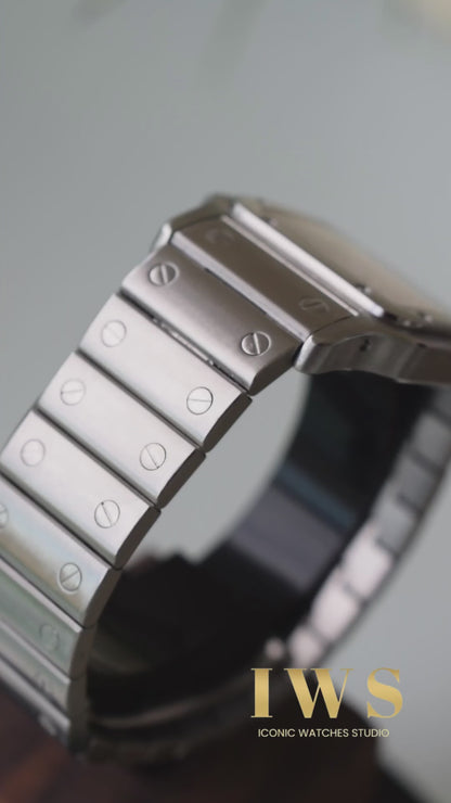 Cartier Santos 2319 Millennium dial, Full set
