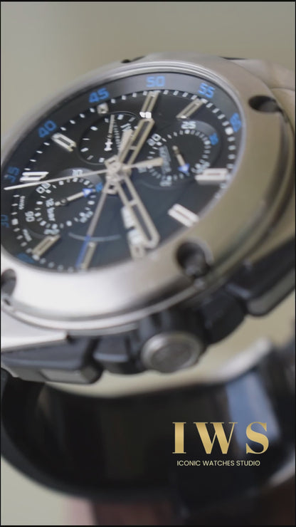 IWC Ingenieur Doble Chronograph Rattrapante, Full Set